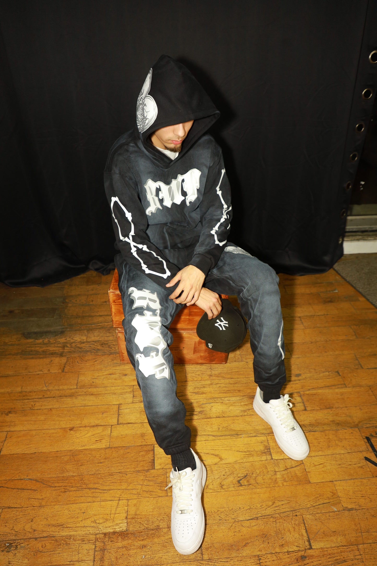 Black & Sliver BWF Sweatsuits